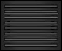 Vista 11 de BUILDMART - Cubierta de ventilación de CA moderna de 16 x 16 - Ventilación de aire blanca decorativa - Difusor de ranura lineal estándar - Rejilla