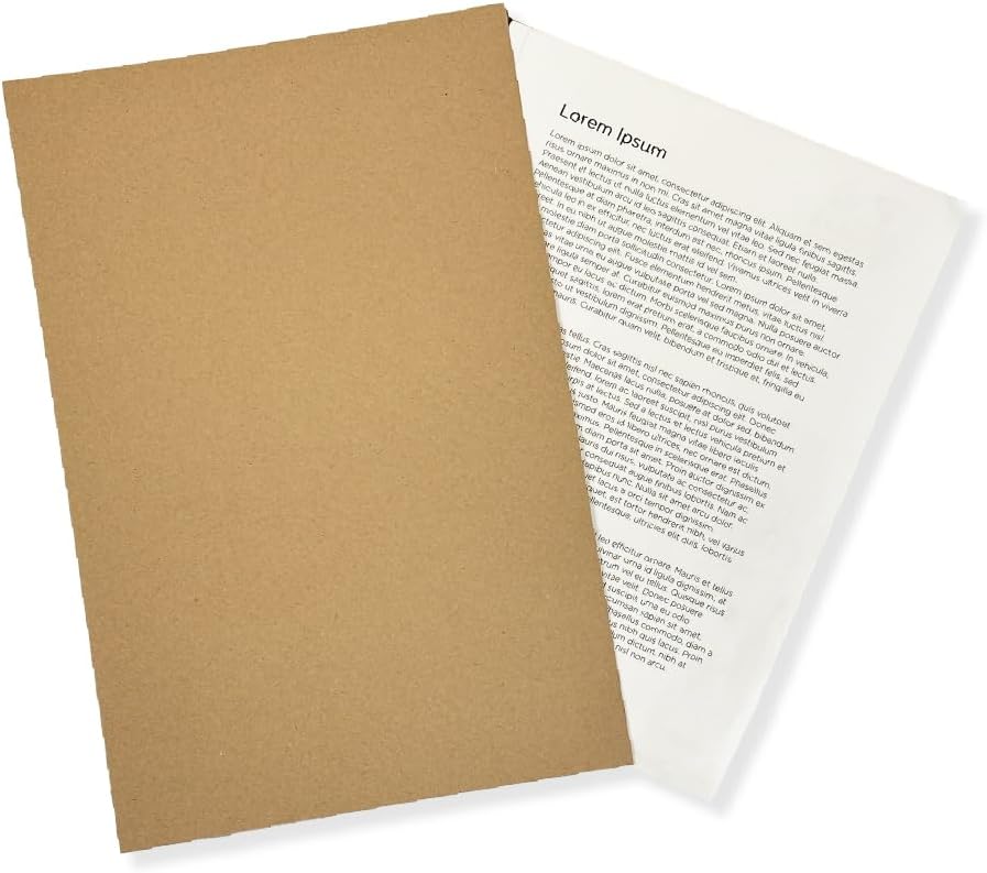 Exacompta Kraft liner Square Cut Folder, 170gsm, Foolscap - Buff, Pack of 100