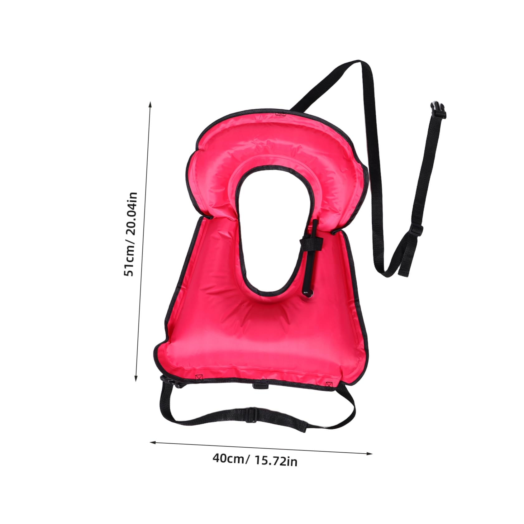 KICHOUSE Children's Swim Vest Inflatable Vest Adjustable Buoyancy for Kids Pool