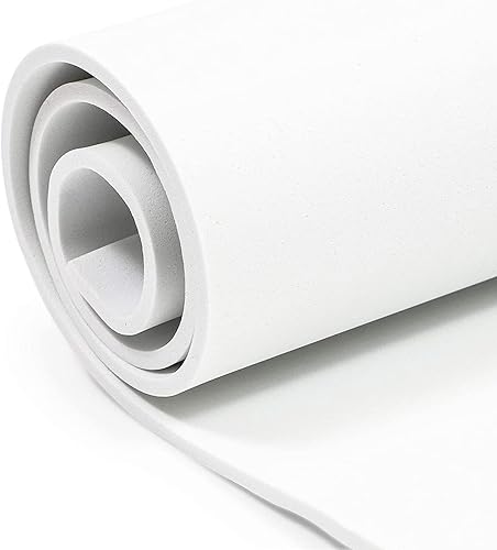 Miniatura 8 de Bright Creations Rollo de espuma EVA blanca de 0.197 in - 14 x 39" - 220.5 lbsm3 para manualidades y proyectos de bricolaje - Espuma para