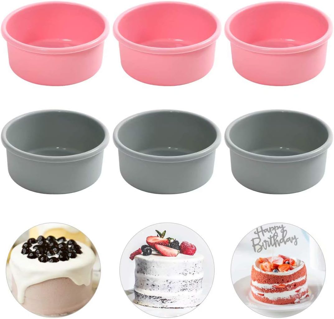 Reusable Non-Stick Silicone Cake Mold Set Inch Dominican