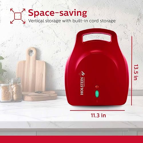 Vista 16 de Holstein Housewares HU-09005B arepa eléctrica., Negro