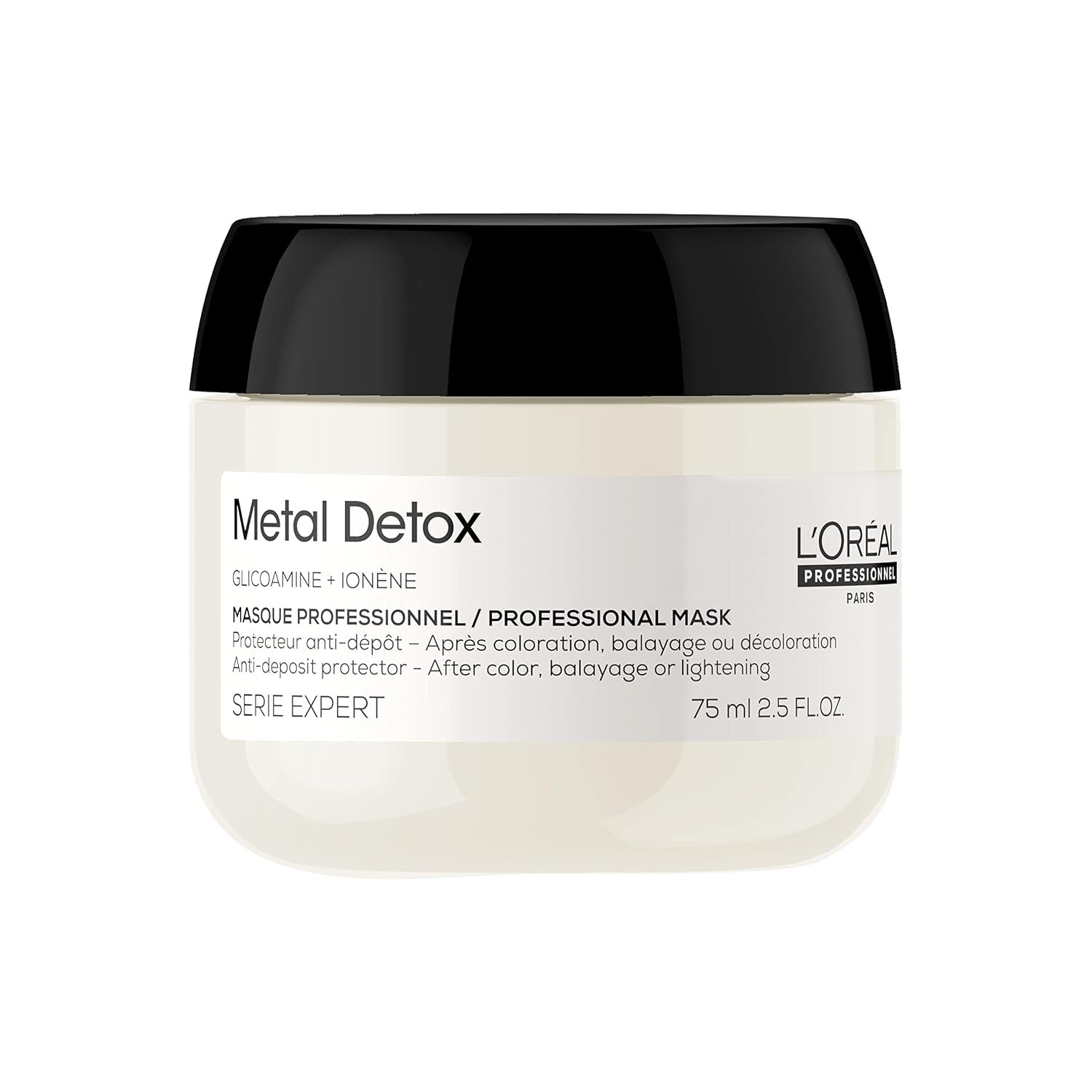L’Oreal Professionnel Metal Detox Hair Mask | Deep Conditioner & Treatment | Prolongs Hair Color, Prevents Damage & Adds Softness | For Dry, Damaged & All Hair Types | Sulfate-Free