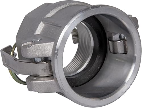 Miniatura 25 de 2 piezas de aluminio Camlock (1 pulgada D) accesorios de manguera de leva y ranura, accesorios de bloqueo de leva, acoplador hembra x rosca NPT