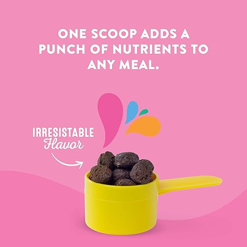 Miniatura 3 de Happy Go Healthy - Suplementos de salud intestinal para perros  Decoración de alimentos prebióticos y probióticos con raíz de jengibre, algas