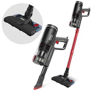 Inalsa Vacuum Cleaner with Mop for Floor Cleaning|900 W Motor with Strong 18 KPA Suction|Electric Mop for Floor Cleaning|5 Level Efficient Filtration|Handheld Vacuum Cleaner for Home(Ozoy Premium) - image, photos