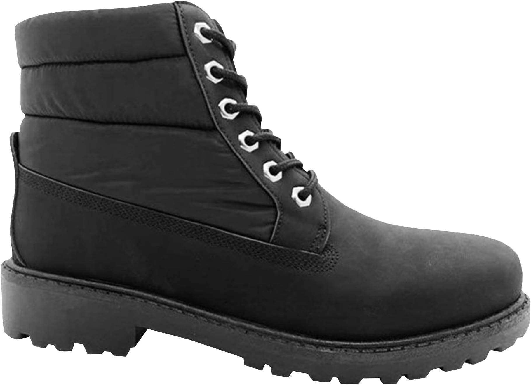 Fashion StarMens Walking Hicking Winter Casual Warm Comfort Combat Work Ankle Boots UK Size