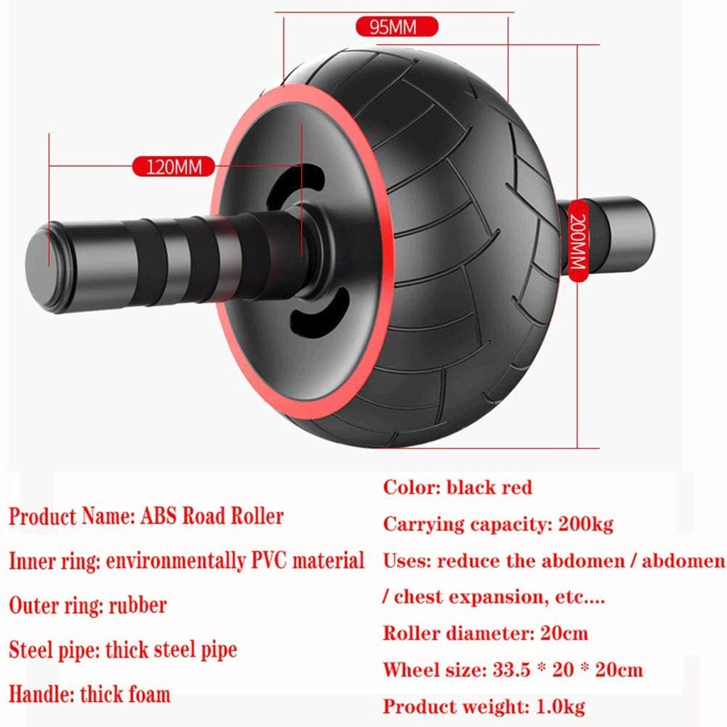 Rollenrad, Bauchrad für Core-Workouts, Heimtrainingsgeräte, Rad-Trainingsgeräte