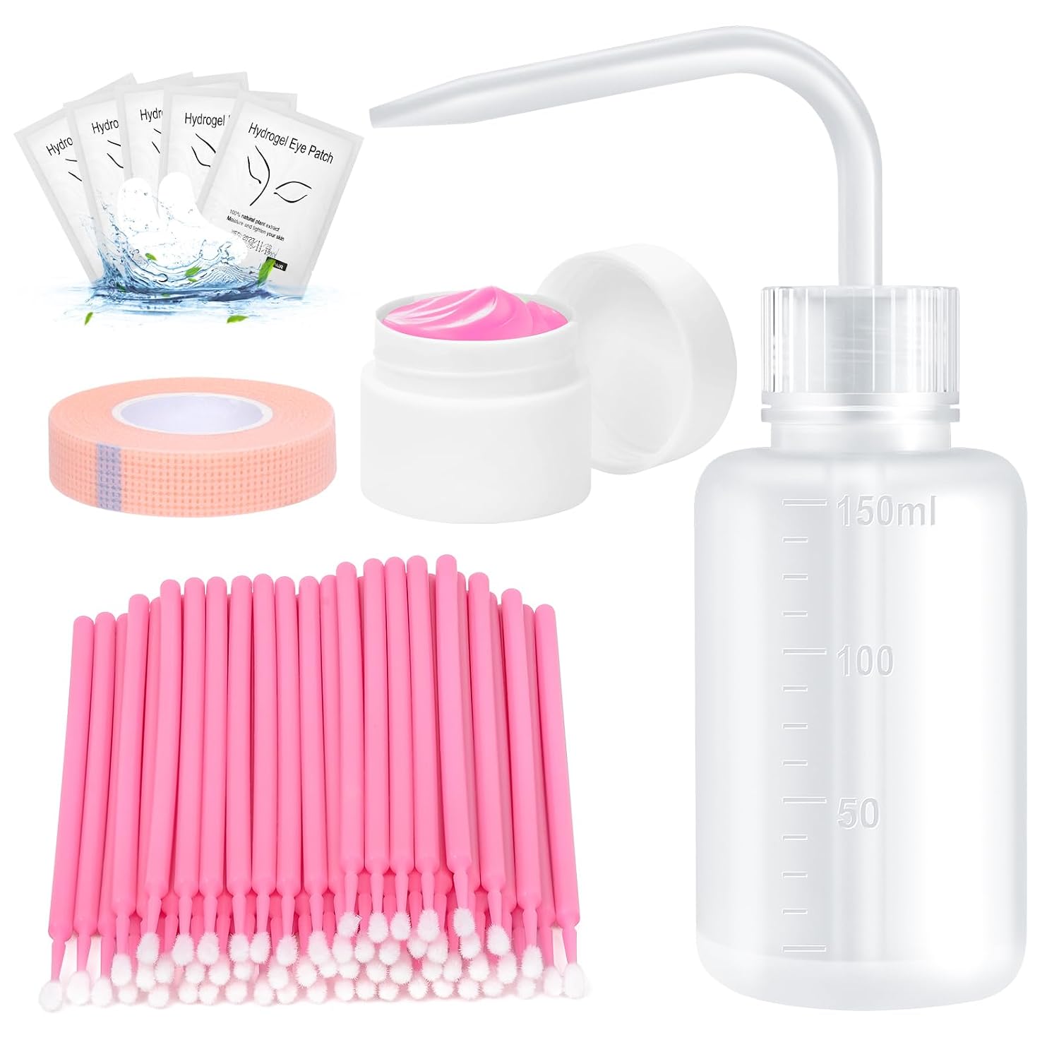 10g Eyelash Remover for Extensions, Lash Extension Remover Strawberry Scent with with Eye Pads, Micro Brushes and Lash Tape, Professional Eyelash Extensions Remover for Salon 10g Eyelash Remover for Extensions, Lash Extension Remover Strawberry Scent with with Eye Pads, Micro Brushes and Lash Tape, Professional Eyelash Extensions Remover for Salon