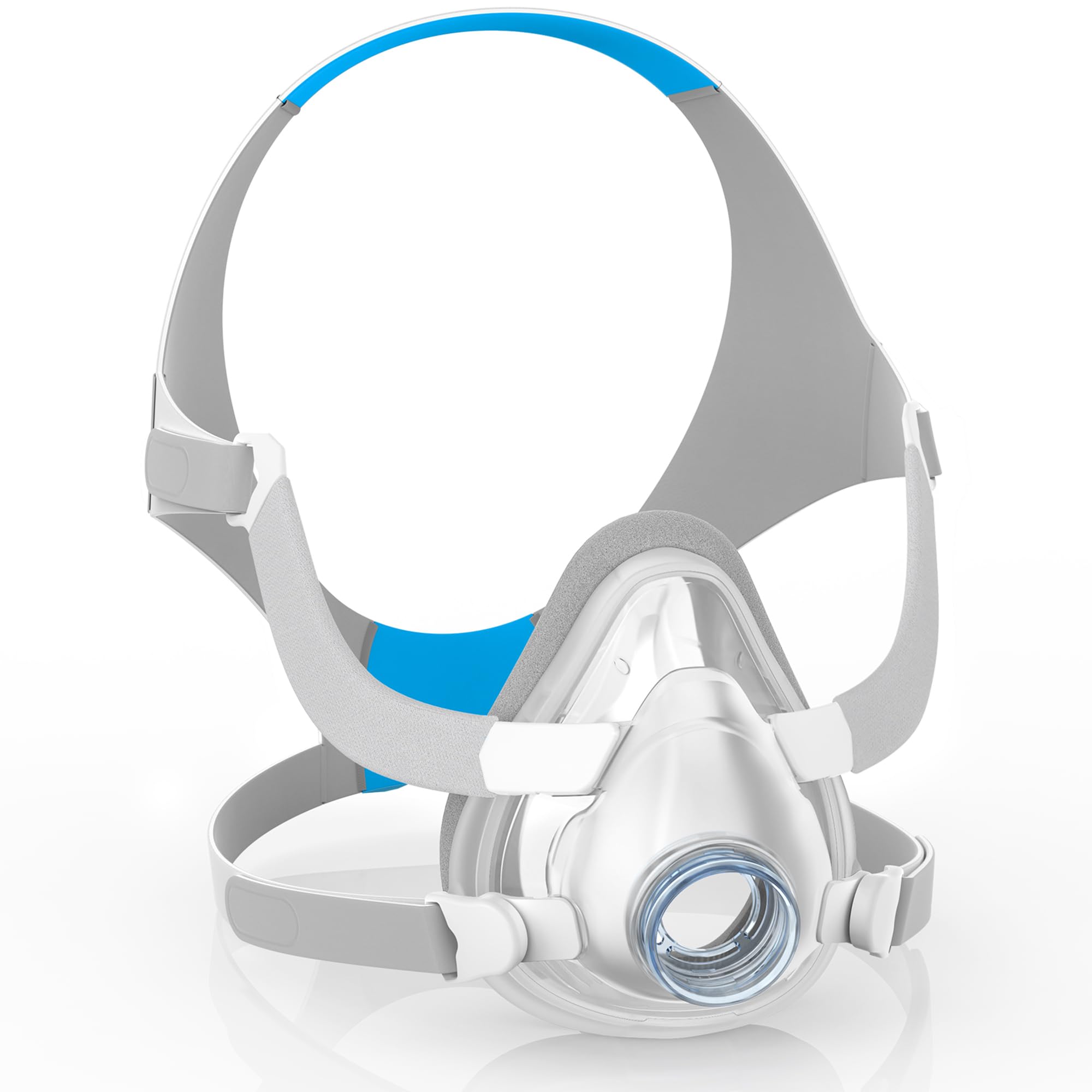 Reusable Set for Airtouch F20 Large, Optimized Comfort & Secure Seal with Advanced Memory Foam Cushion (New Version), Headstrap Frame Assembly, Great-Value CPAP Supplies (Elbow Not Included)