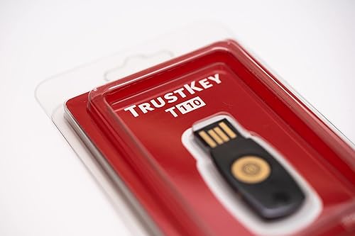 Miniatura 8 de Llave de seguridad FIDO2 U2F Autenticación de dos factores (2FA) Clave USB PIN+Touch (no biométrico) USB-A Tipo Trustkey T110