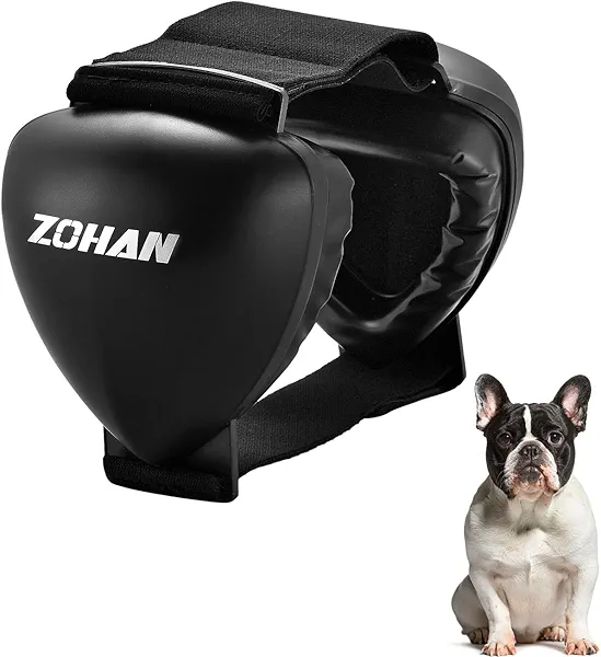 ZOHAN DG02 Upgraded Dog Ear Muffs Noise Protection - Soft Gel Ear Protection for Dogs with No Plastic Headband,Dog Headphones