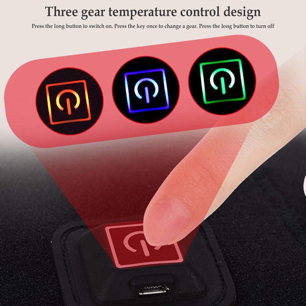 Electric Knee Pads Breathable Comfortable Heating Knee Wrap Heated Warm Knee Pads Comfortable and Wear-Resistant