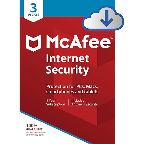 McAfee Internet Security Digital Download per 3 Dispositivi