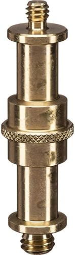 Manfrotto 013 Espiga de doble extremo 14 de pulgada 20 y 38 pulgadas adaptador - Sustituye a 3094