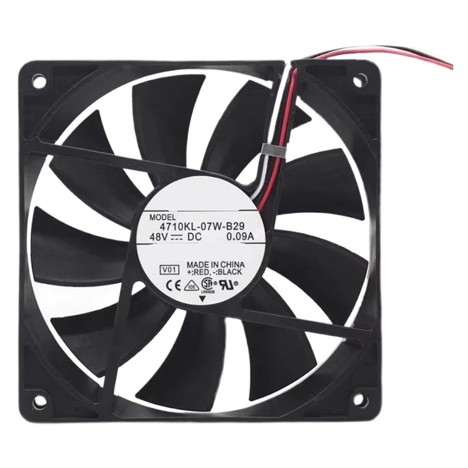 TPKMVGAP 120 * 120 * 25MM 4710KL-07W-B29 48V 0.09A 12CM cooling fan(3wire B2)