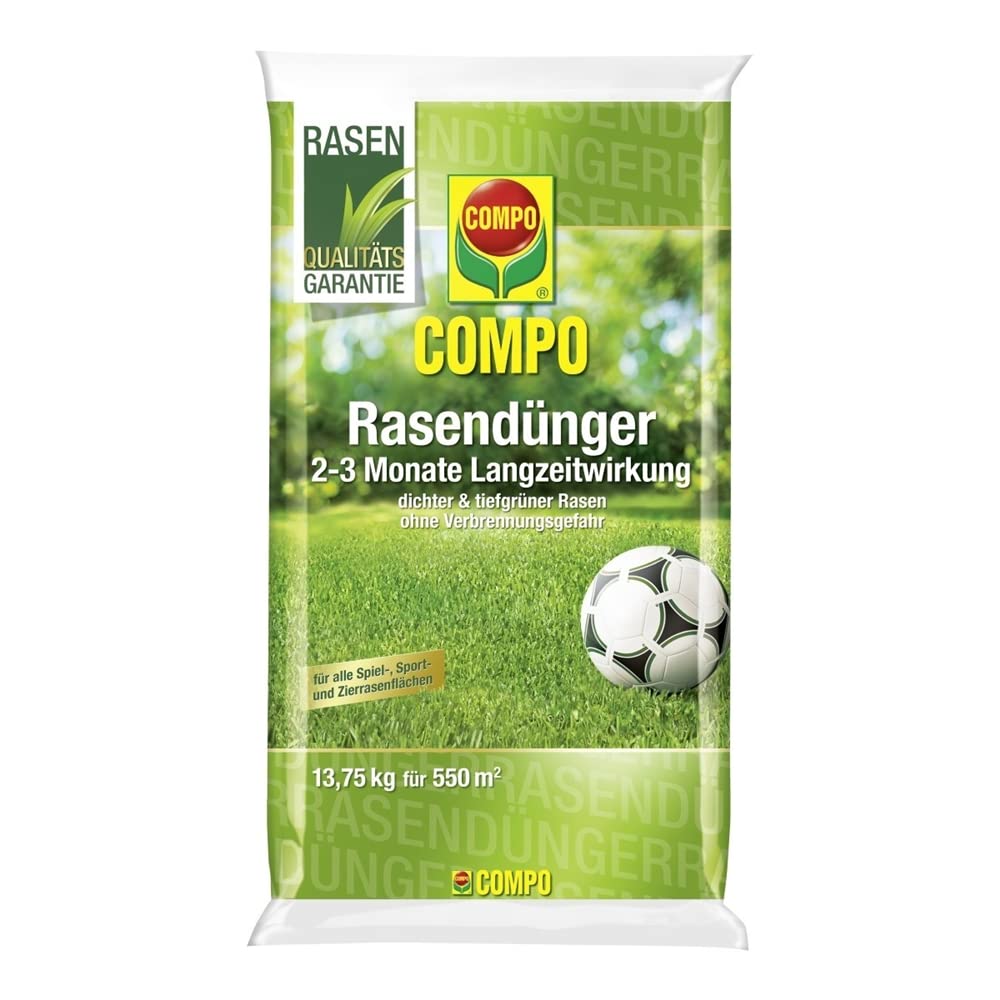 Compo Rasendnger mit Langzeitwirkung 13,75 kg Beutel : Amazon.de: Garten