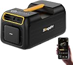 BougeRV PC35 3500BTU Portable Air Conditioner, 5-in-1 Mobile Tent Air Conditioner with App Control, AC 100V-240V Low Power Consumption, Portable AC for RVs, Tents, Trucks, Camping, Van Life, Outdoor