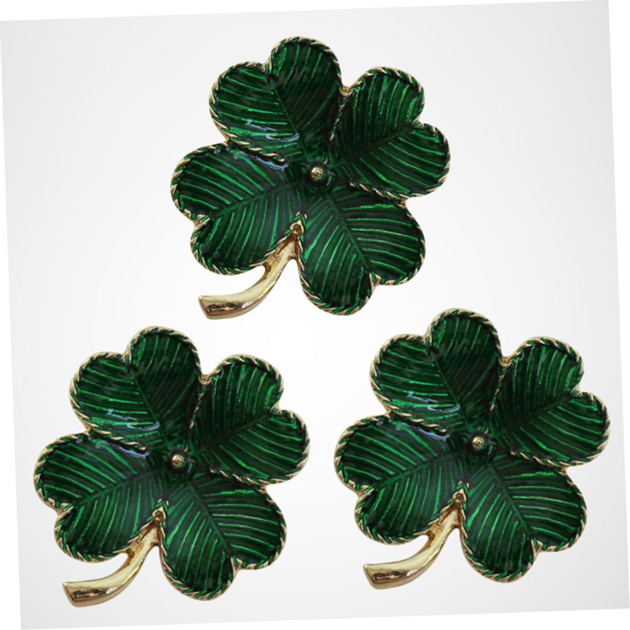 30 Piezas Broche De Trébol De Cuatro Hojas Broche Fiesta Irlandesa s Para Mujer De Cuatro Hojas Calle. Del Día De Patrick Accesorio De Ropa Aleación LIFKOME