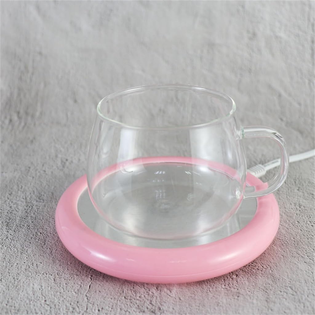 Intelligent Thermostatic Coaster 55° Warm Milk Cup Insulation Disc Office Home Heating Heater