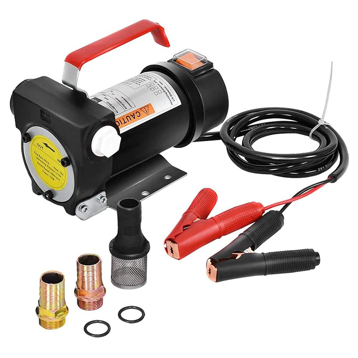Pompe de surpression en acier inoxydable 24v 12v auto-amorçante pour transfert de mazout