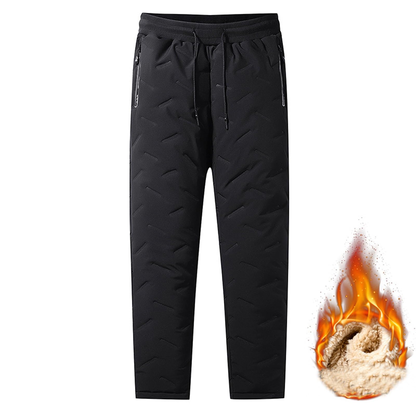 Pantalones de Nieve Unisex,Pantalones de Nieve Impermeables con Forro Polar de Talla Grande 2024,Pantalones de Nieve de esquí Casuales, Pantalones de chándal cálidos para Hombres y Mujeres (Col