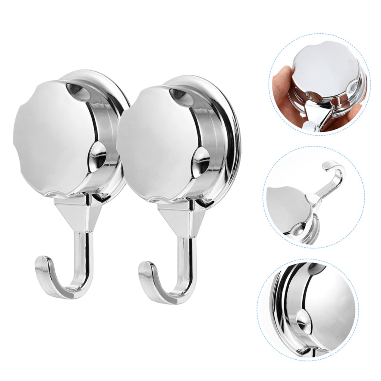 6 Ganci A Ventosa Forti - Per Bagno, Cucina E Decorazioni - Foto 11