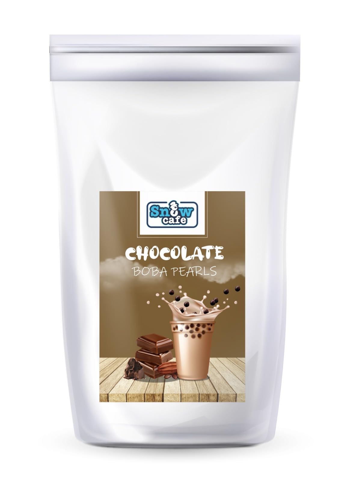 Food Theory Chocolate Boba Pearls/Tapioca Pearls/Bubble Tea Chewy Pearls/Chocolate Bubble Tea,500 Grams-image-17