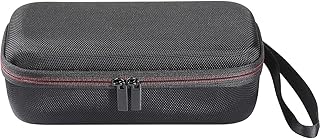 SaharaCase Travel Carry Case for Bose SoundLink Flex Portable Bluetooth Speaker (2021) [Shockproof Bumper] Rugged Protection Anti-Slip Grip - Black