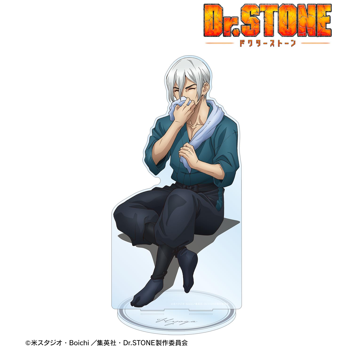 Amazon.co.jp: TVアニメ「Dr.STONE」 描き下ろしイラスト 氷月 石化前