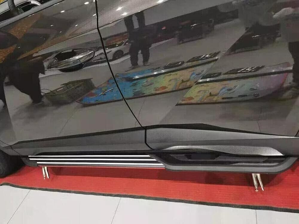 2PCS Fits for Side Steps H HR-V 2022 2023 2024 2025 Running Board Black Nerf Bar