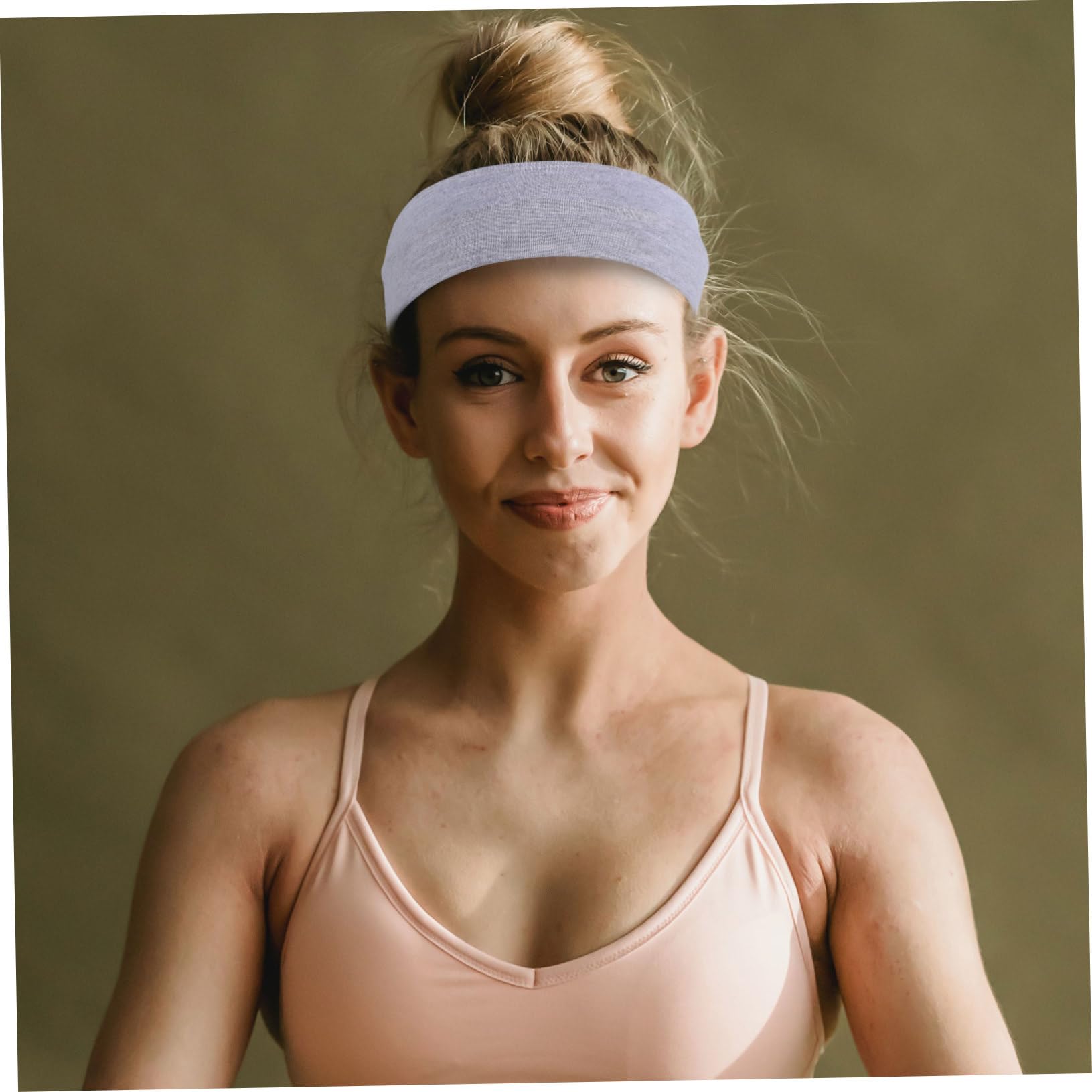 16pezzi Fasce Elastiche per Capelli da Donna Fasce Antisudore per Allenamento per Yoga e Palestra Adatte Tutti i Tipi di Capelli e Lunghezze