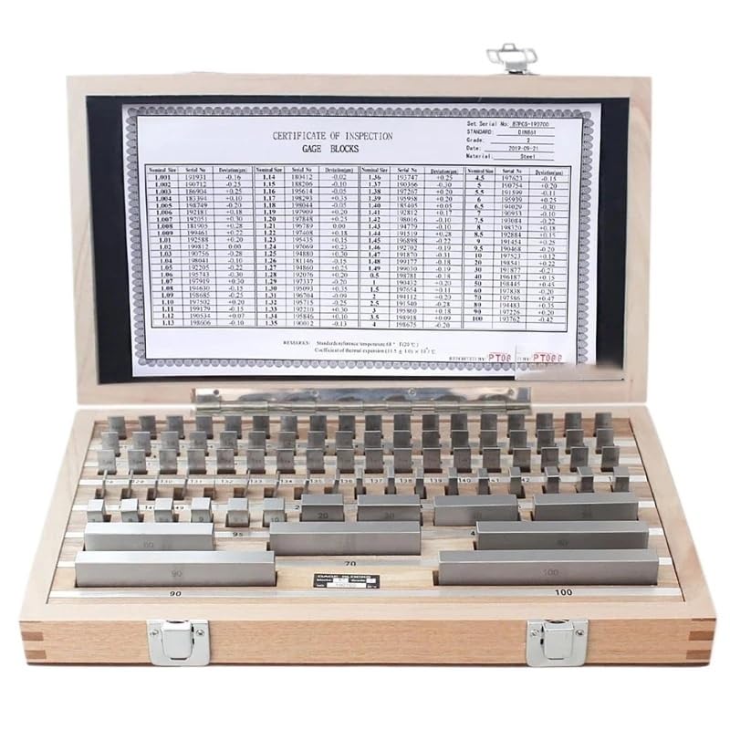 Etopoo Grade 87 Gauge Block and Gauge Set, Grade 0/1. Custom Block Tools for Inspection and(87-0)