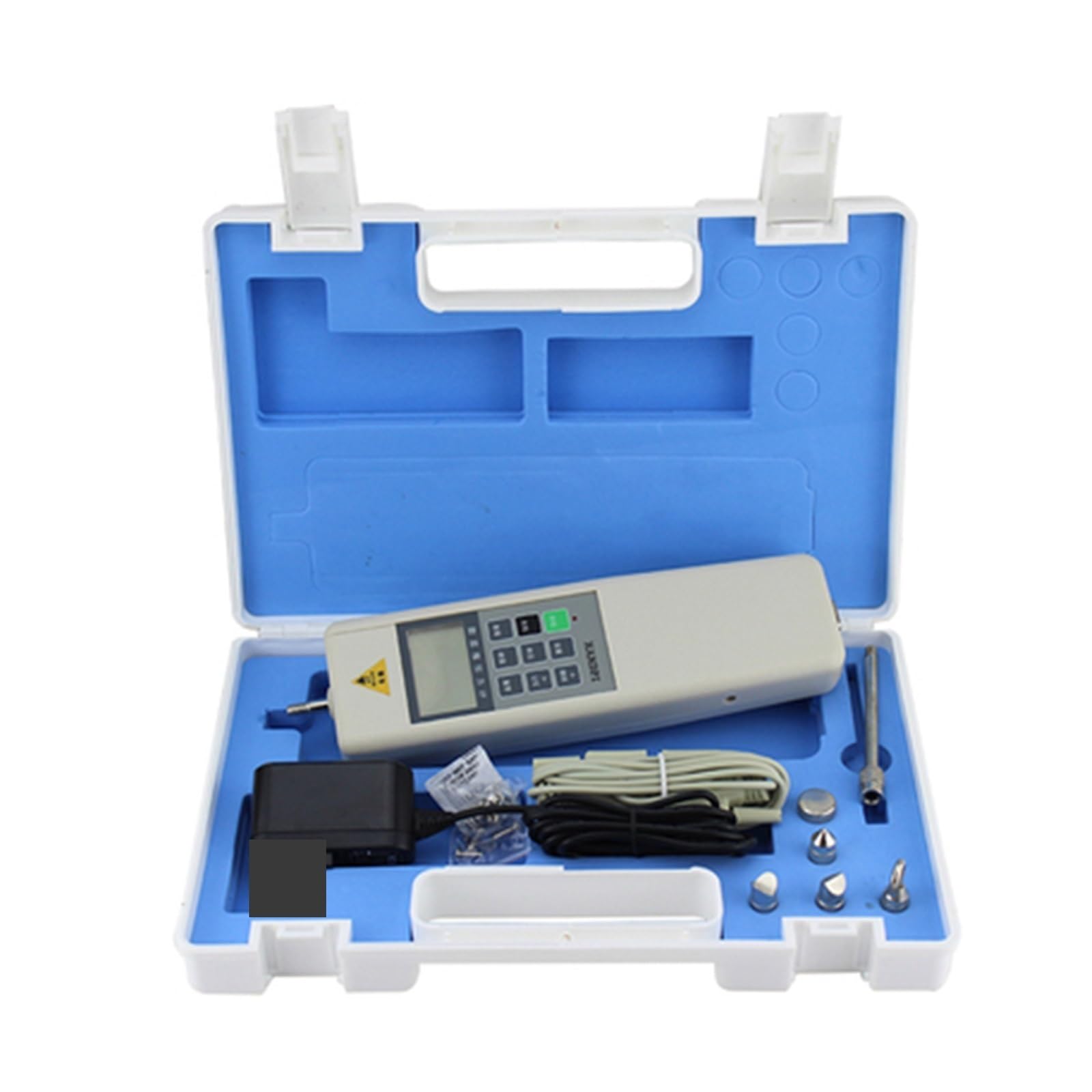 Digital Force Gauge Harness Terminal Pull Tester Machine Manual Tensile Testing Machine Horizontal Digital Display Force Gauge Test Bench(Only Ditital 500N)