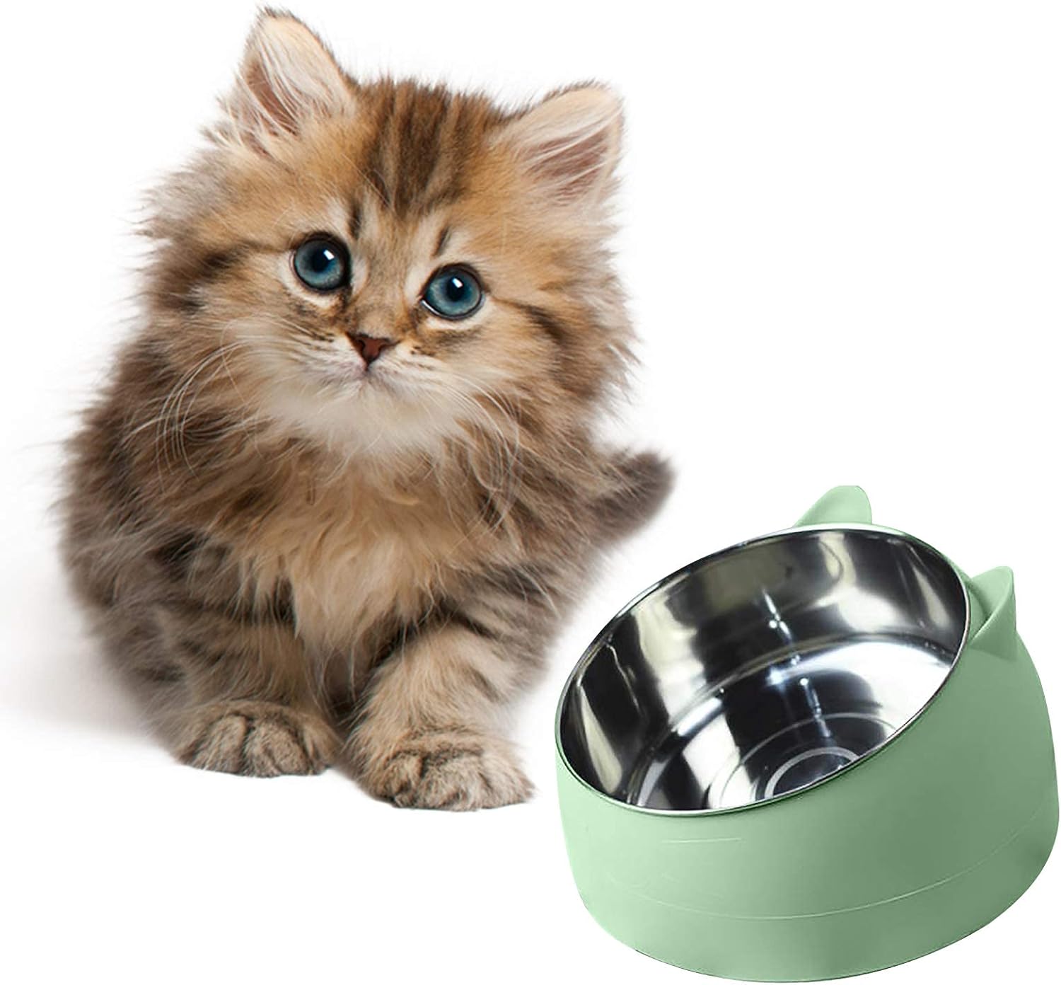 Pet Supplies YHNHT Heated Cat & Dog Bowl,Dog ThermalBowl Heated Pet