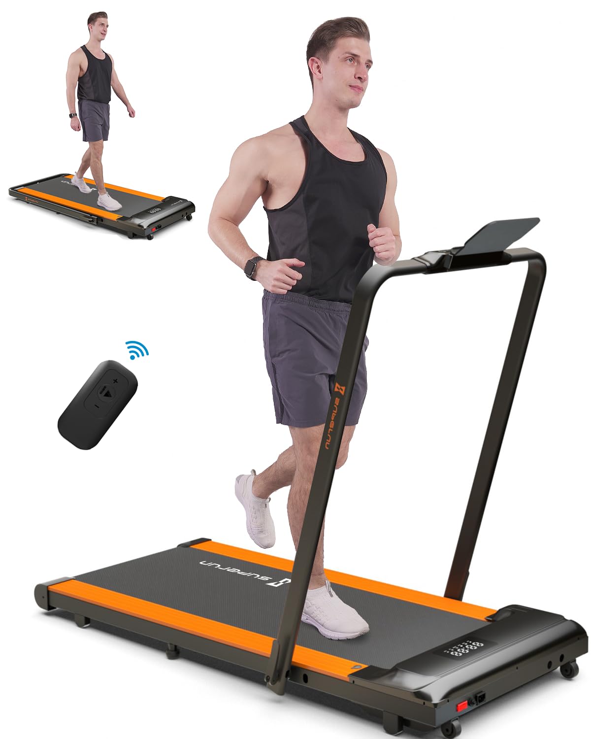 SupeRun 2 in 1 Under Desk Treadmill