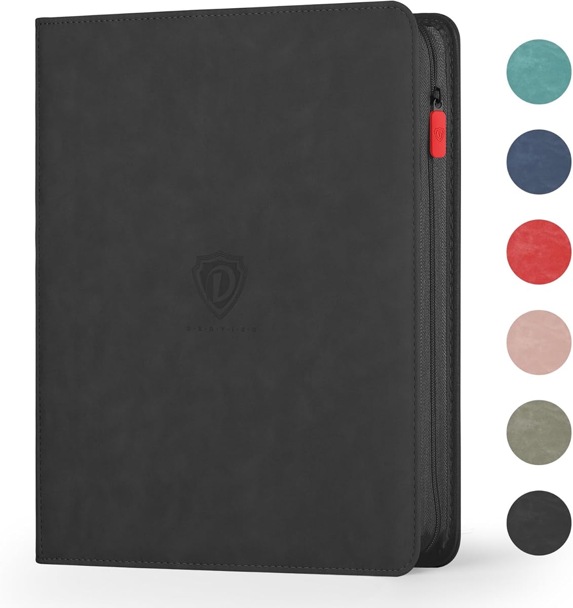 9 Pocket Card Binder,360 Pockets Trading Card Binder,Double Sided Pocket Collection Binder,Card Folder for MTG,TCG,Game Cards,Sport Cards,Black