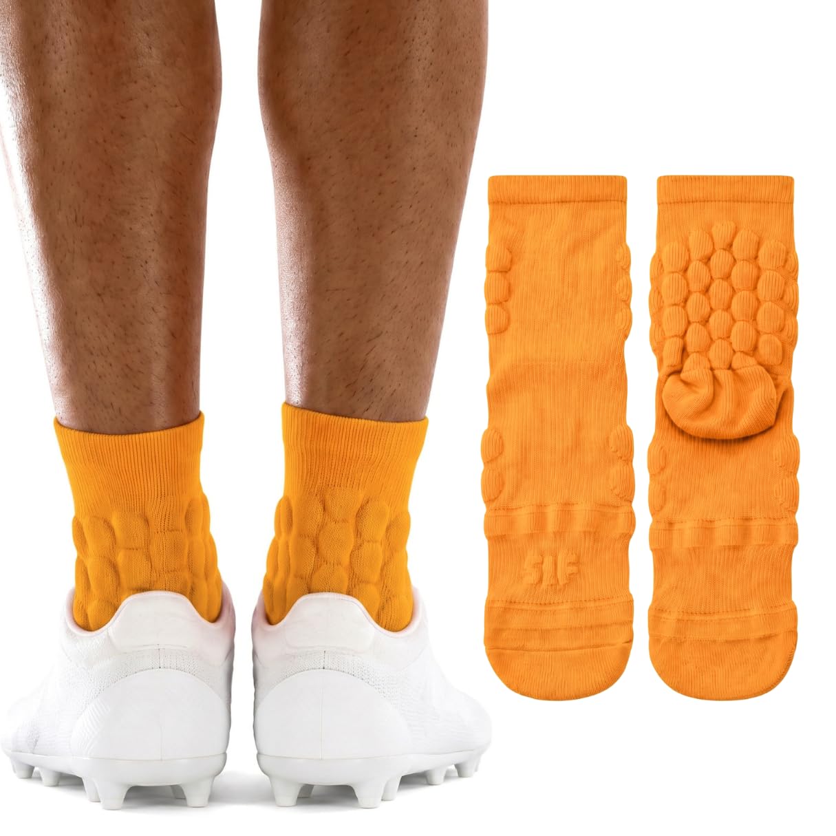 SLEEFS Padded Football Socks for Anti-Blister and Cleat-Ready Fit