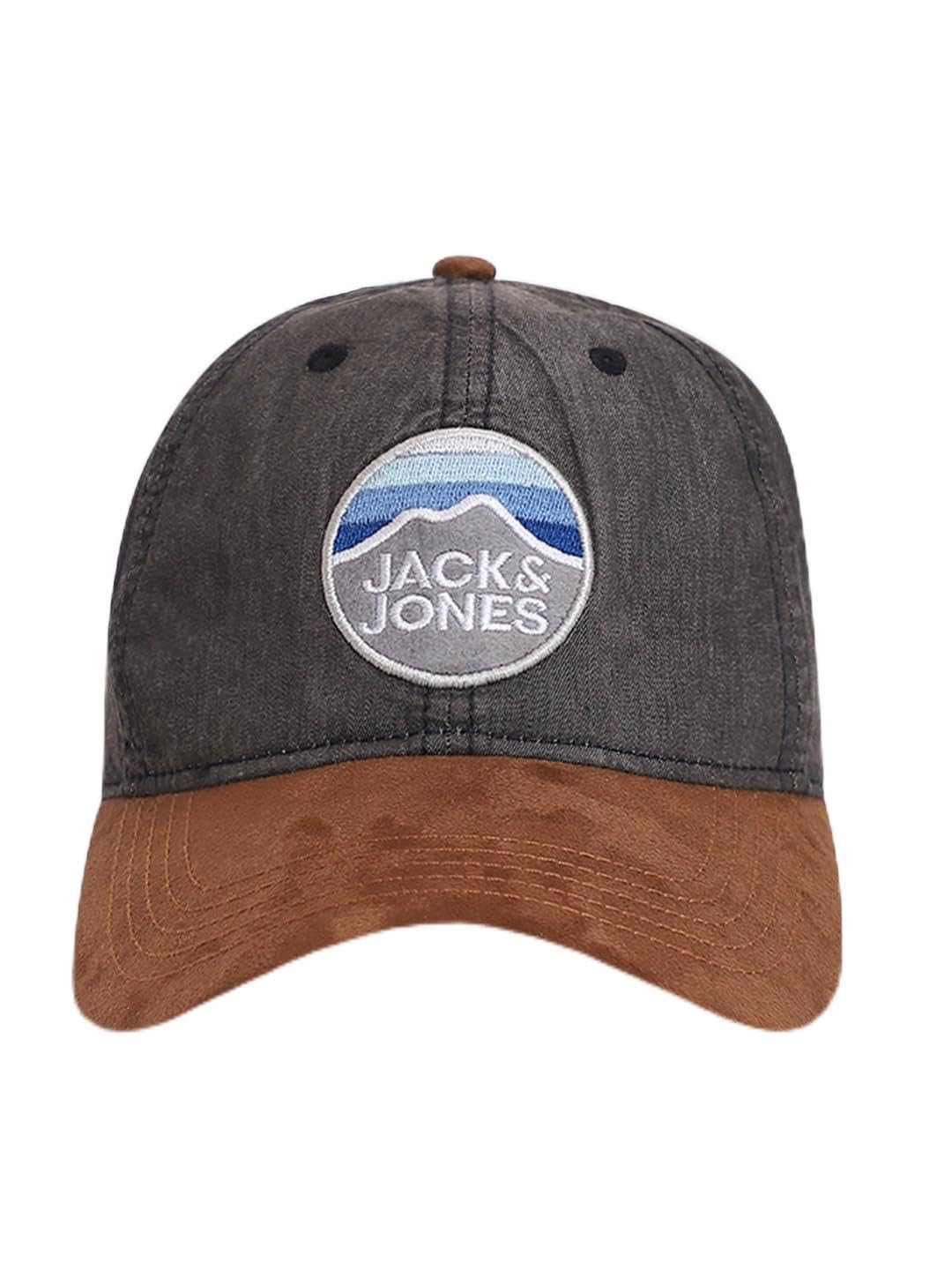 JACK & JONES Men's Cotton Baseball Cap with Adjustable Back Closure | Unisex Cap