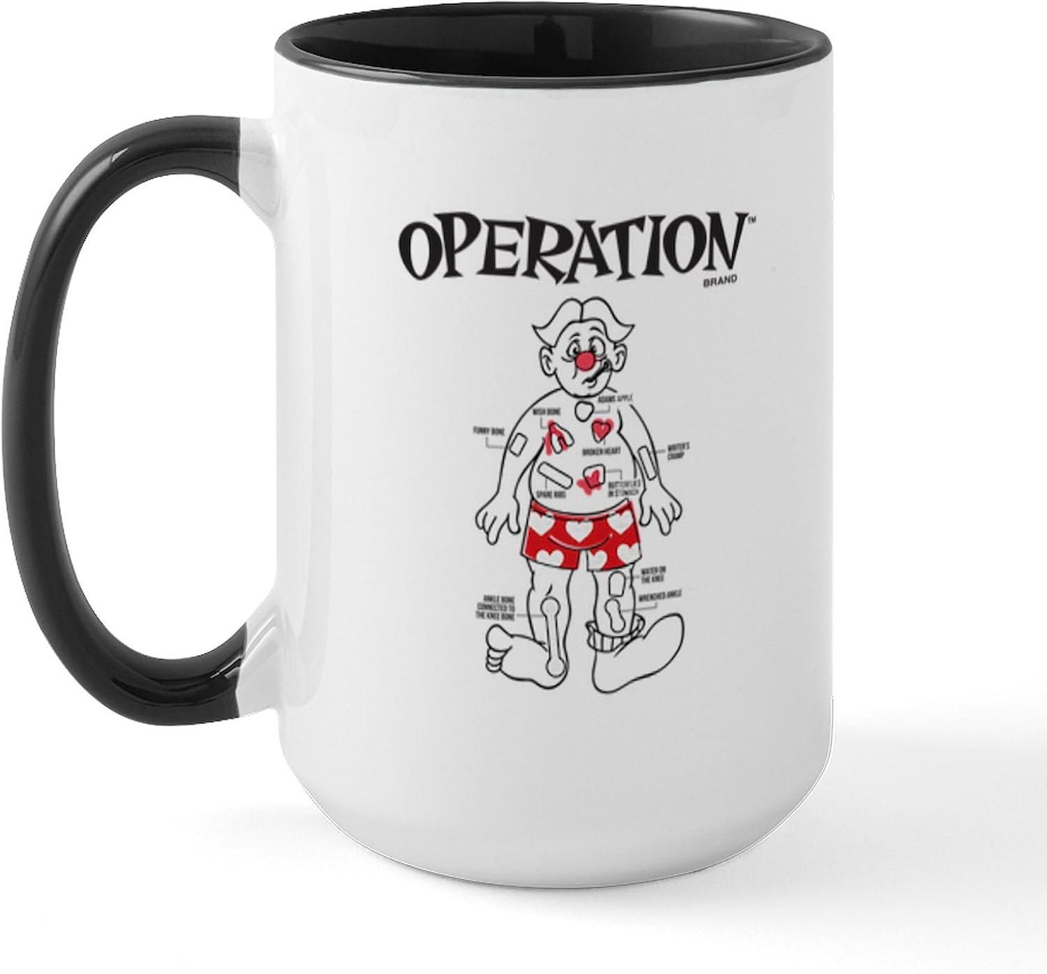 CafePress Operation Board Game 15 Oz Ceramic Large Mug 15 oz (444 ml) Ceramic Coffee Mug