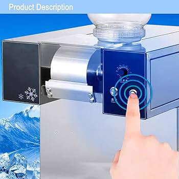 Amazon.co.jp: スノーフレーク製氷機、自動電動スノーフレーク