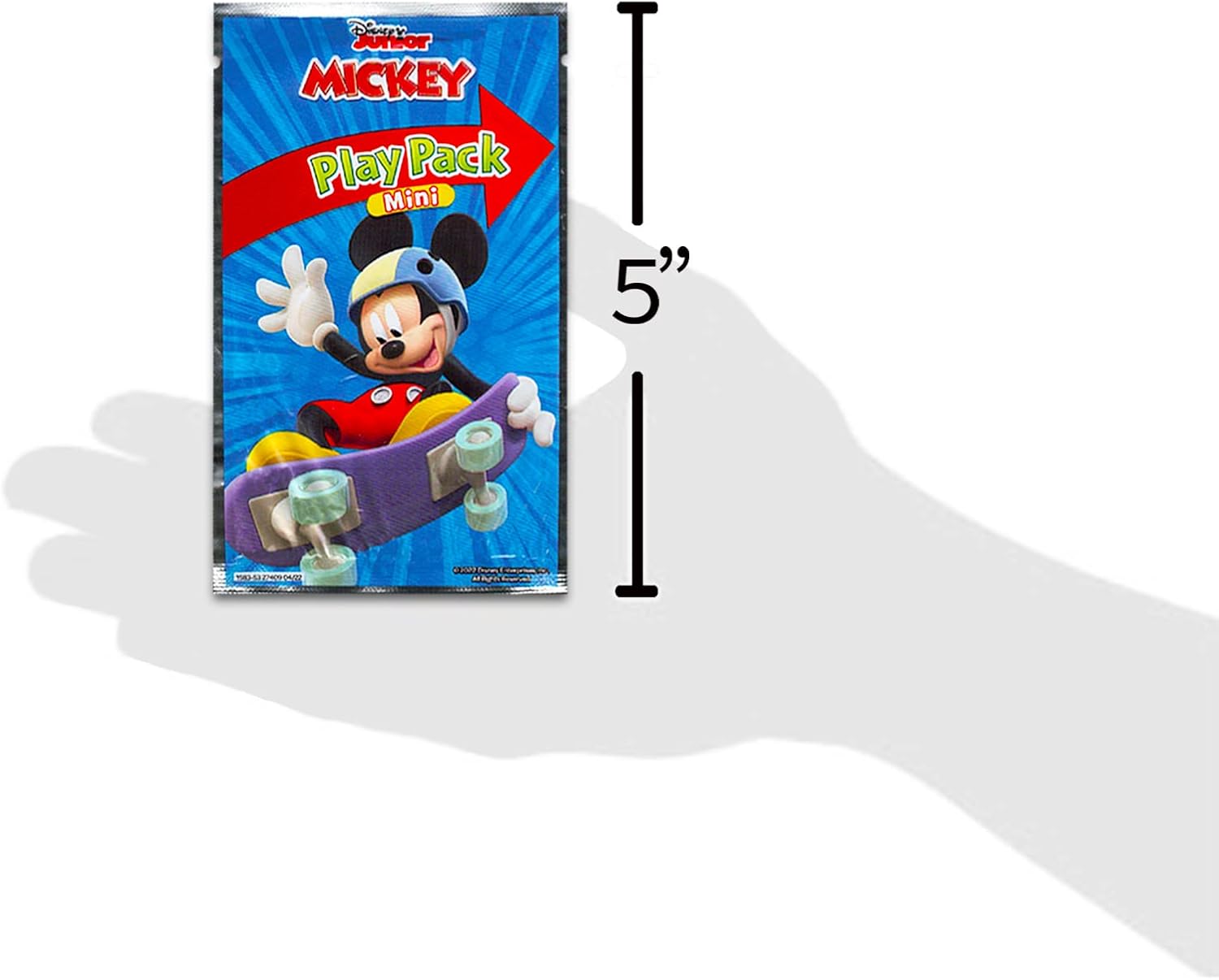 Mickey Mouse Valentine's Day Classroom Gift Exchange Bundle - 24 Mickey Mouse Mini Coloring Activity Books for School Valentines Cards, Stickers | Valentines Kids Party Favors