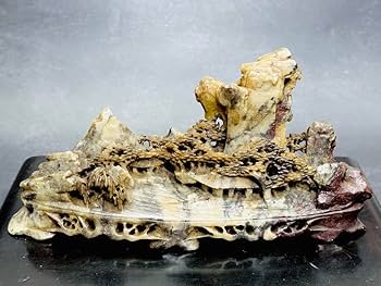 【⭐️稀少❣️美品⭐️】中国美術　寿山石　山水透かし掘り　細密彫刻 Amazon.co.jp: 中国美術 寿山石 山水透かし掘り 細密彫刻 : おもちゃ