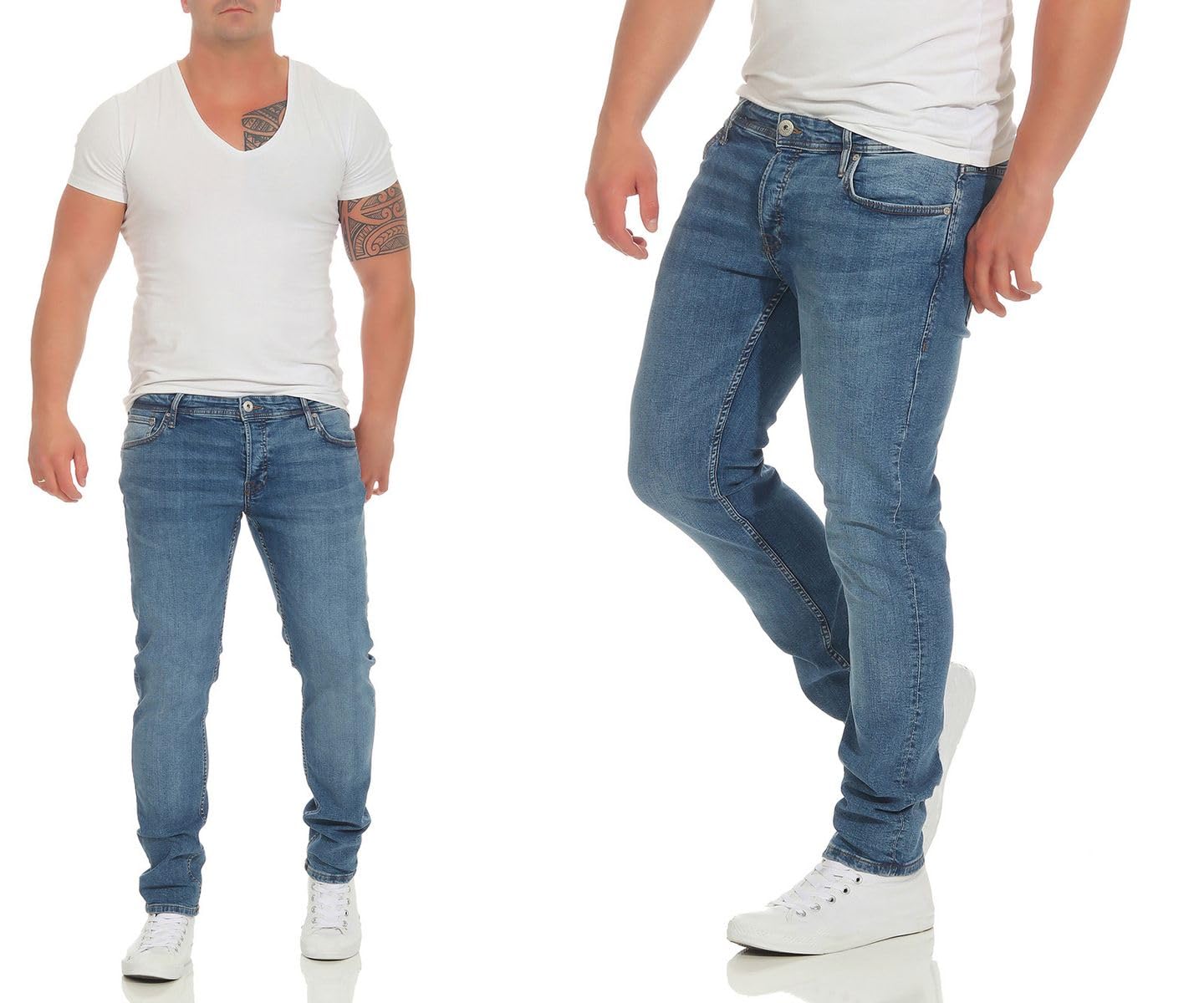 JACK & JONES Jeans Hose Slim Fit Herrenhose Herrenjeans