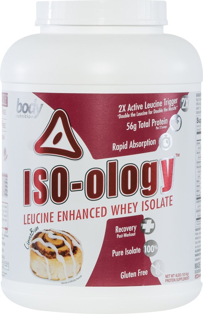 Body Nutrition ISO-Ology CinnaBun Leucine-Enhanced Whey Isolate 4 LB