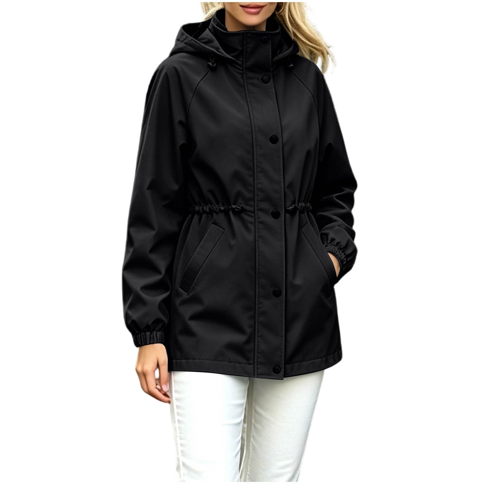 Jamicy Veste Femme Streetwear Quotidien Blouson Chic Confortable Manteau