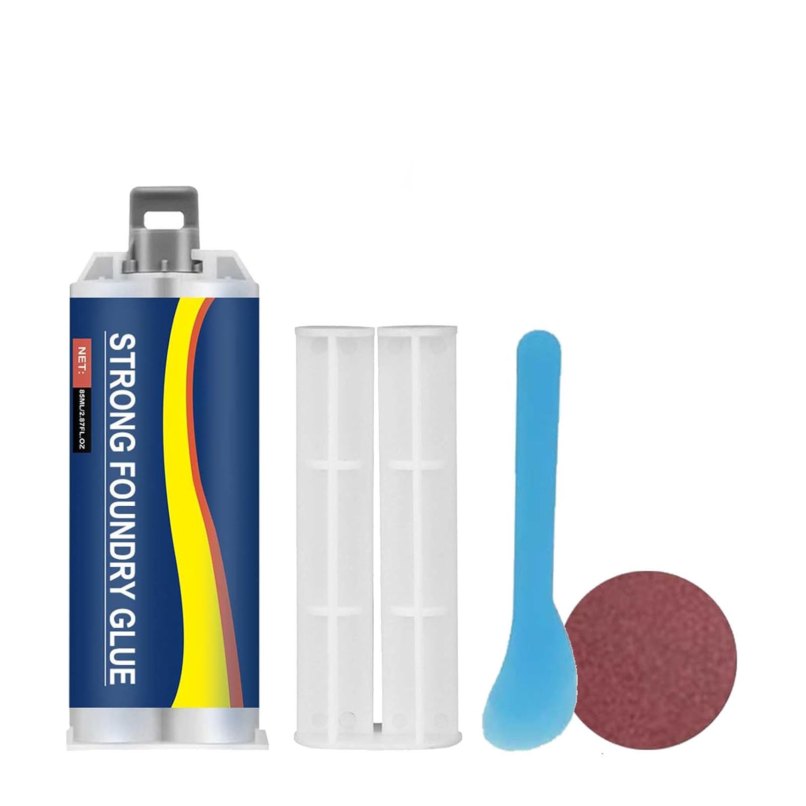 Strong Foundry Glue, CastingGlue MetalRepair, Strong MetalCasting WeldingGlue, Ab MetalRepair Glue Heavy Duty, Metal CastingAdhesive, All-Purpose