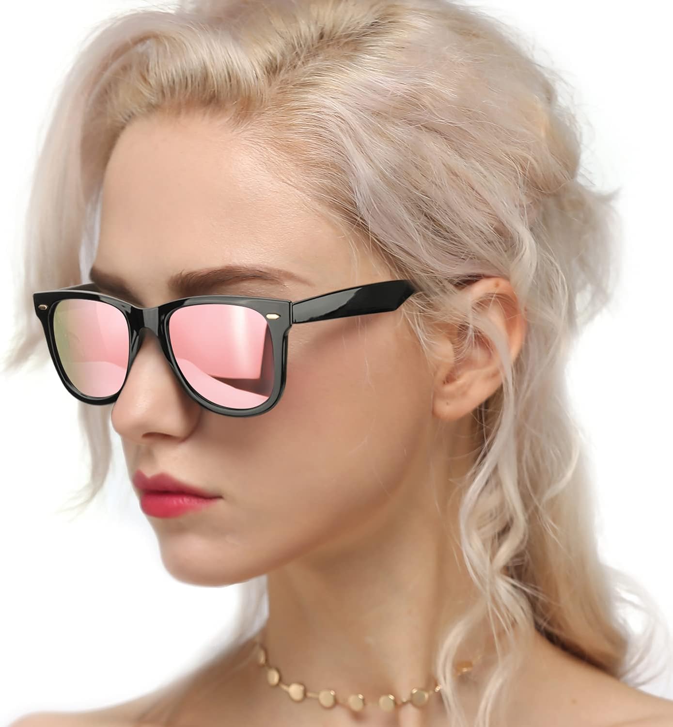 Myiaur Classic Sunglasses for Women Polarized Driving Anti-Glare UV Protection - Image 2