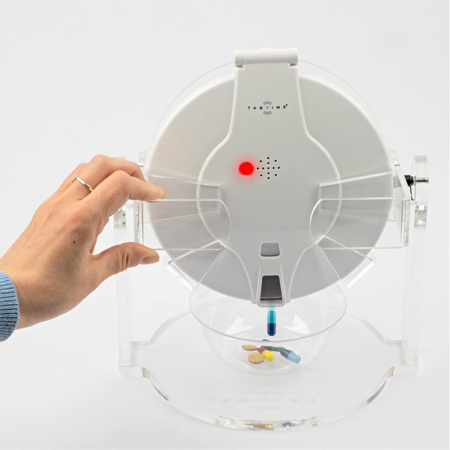 TabTime Automatic Pill Dispenser Tipper Makes it Easy to Dispense