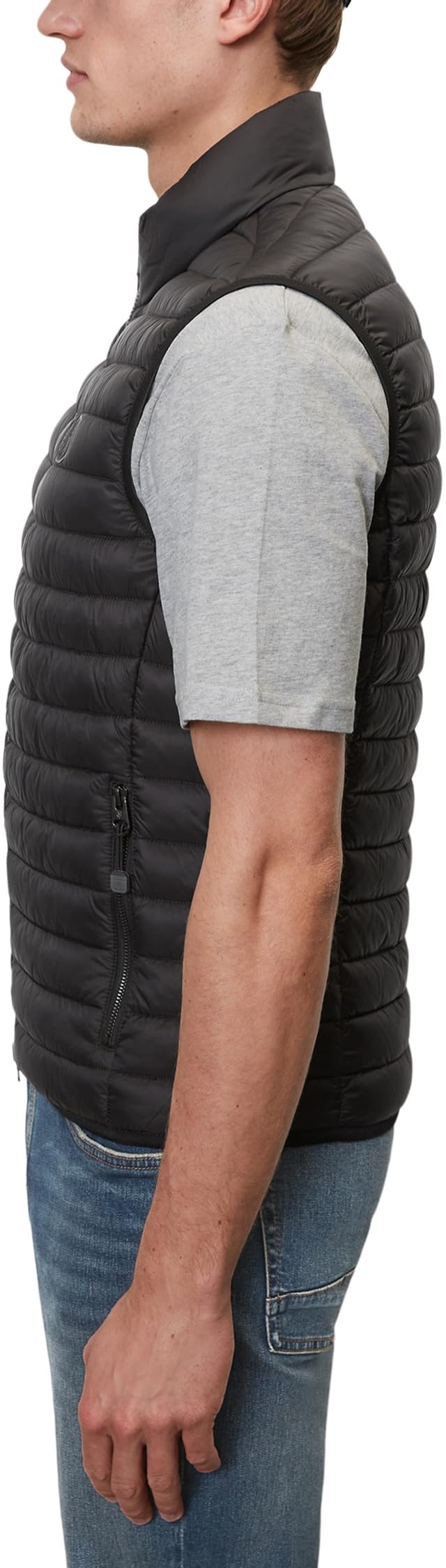 Marc OߴPolo Hombre Chaleco acolchado con cuello alto impermeable